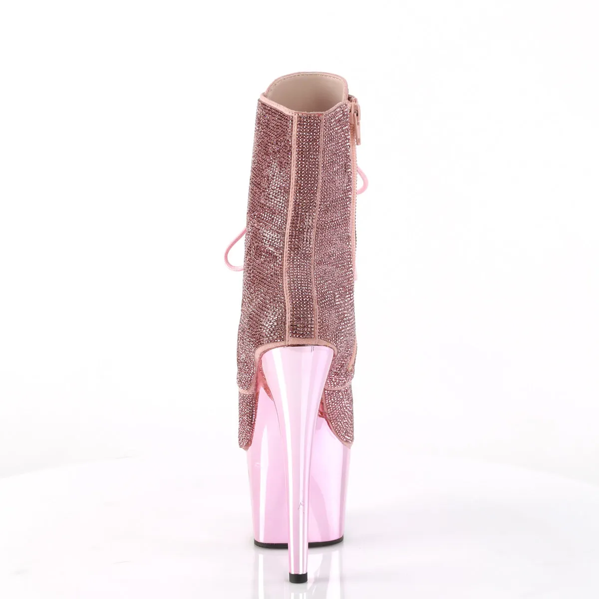 ADORE-1020CHRS Pleaser Baby Pink Chrome Sexy Platform Shoes (Pole Dancing Heels)