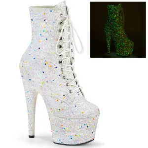 ADORE-1020GDLG Pleaser White Sexy Platform Shoes (Pole Dancing Heels)