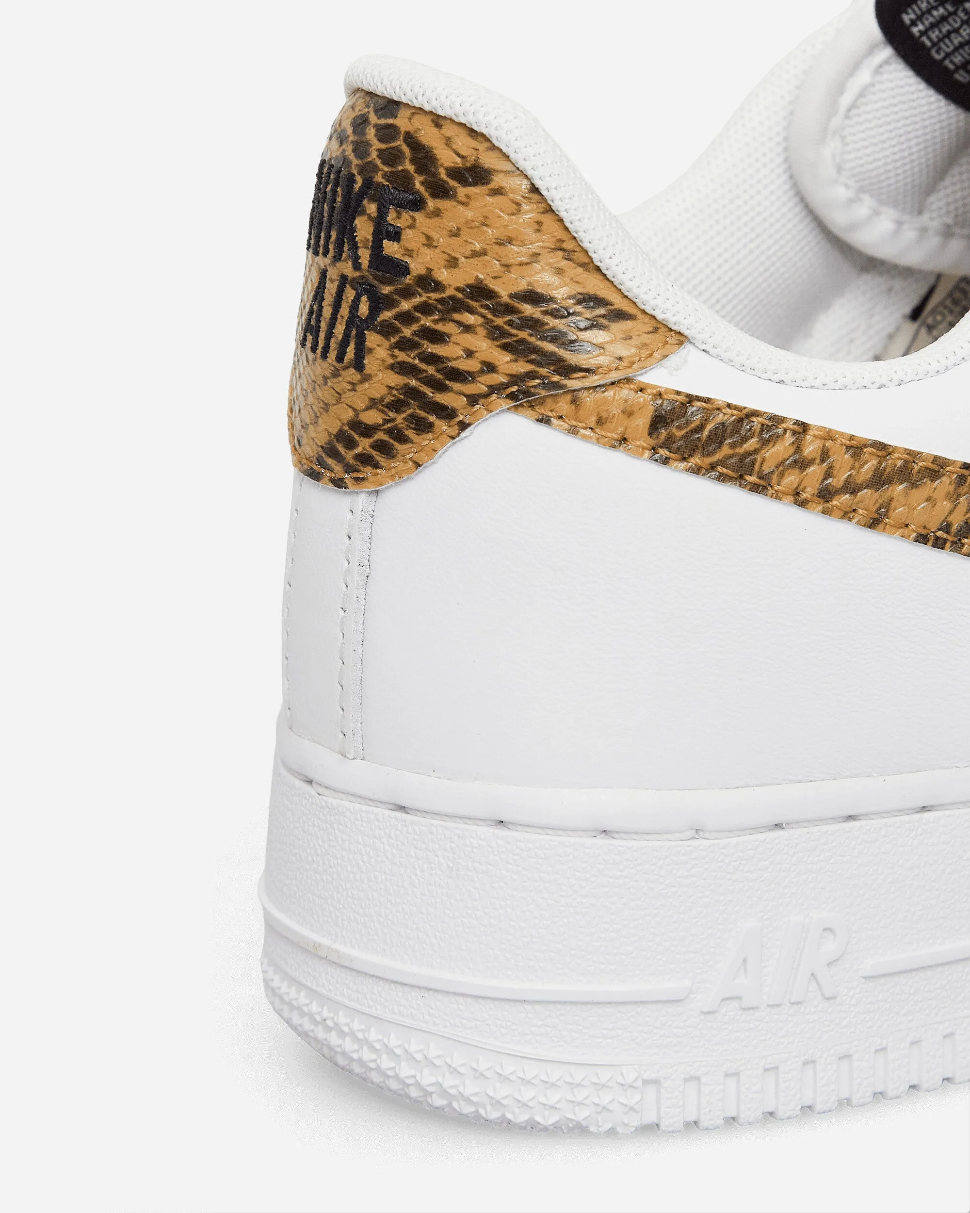 Air Force 1 Low Sneakers Ivory Snake