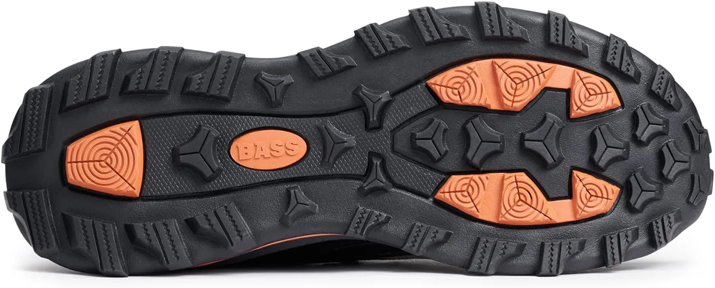 BASS OUTDOOR Women's Trek Ultralite Hiking Shoes  Lace-up Trail Sneakers