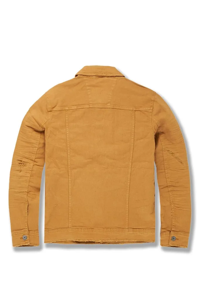 Big Men's Tribeca Twill Trucker Jacket-Desert-JJ900RX