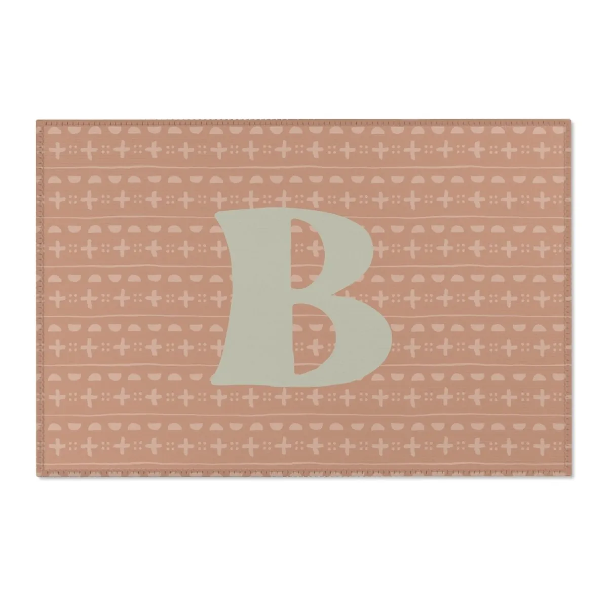 Boho Desert Personalized Nursery Rug