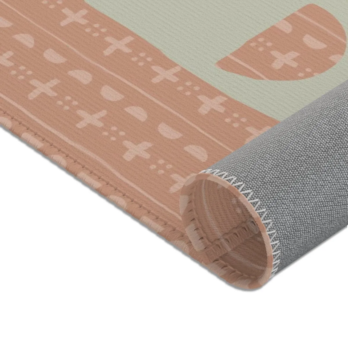 Boho Desert Personalized Nursery Rug