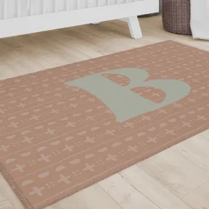Boho Desert Personalized Nursery Rug