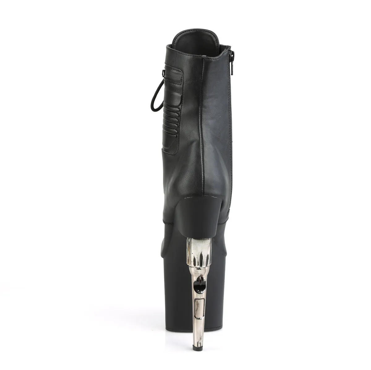 BONDGIRL-1020PK Pleaser Black Faux Leather Sexy Platform Shoes (Pole Dancing Heels)