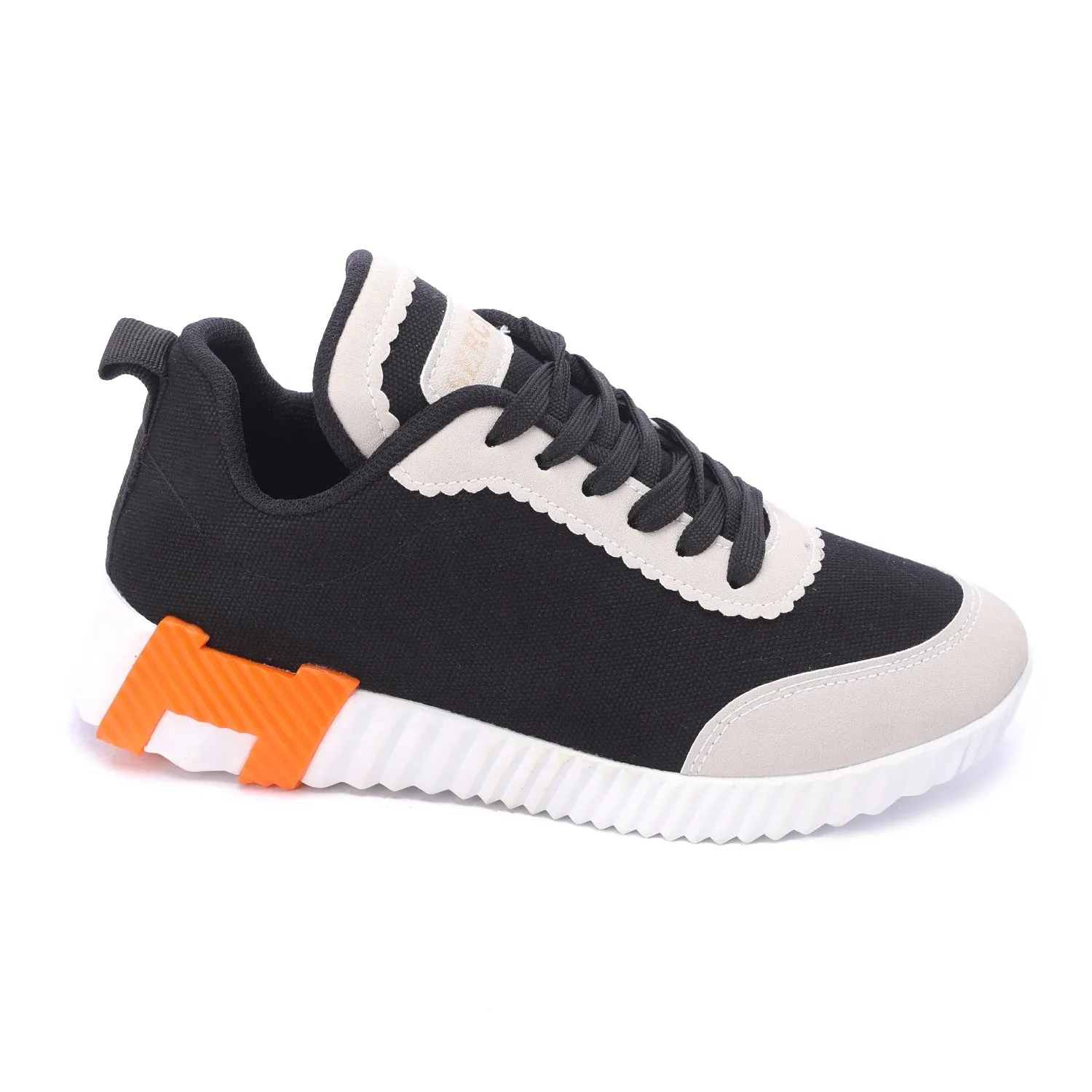 Canvas Edge Runner-Black