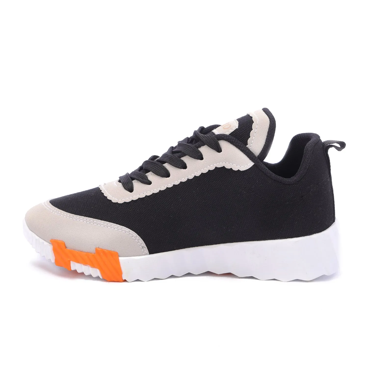 Canvas Edge Runner-Black
