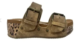 Charlotte Leopard Sandals