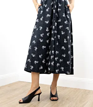 DESTINY90 Open Toe Slingback in Black