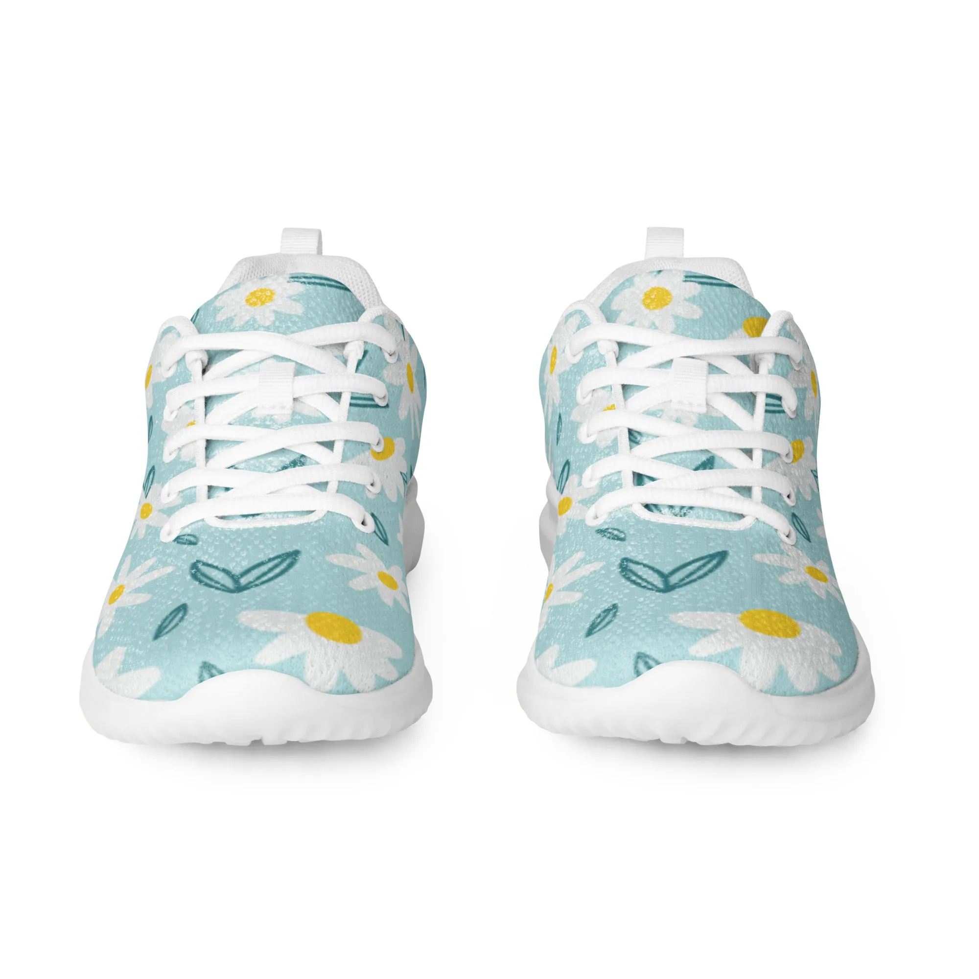 Floral Bloom Athletic Shoes for Women