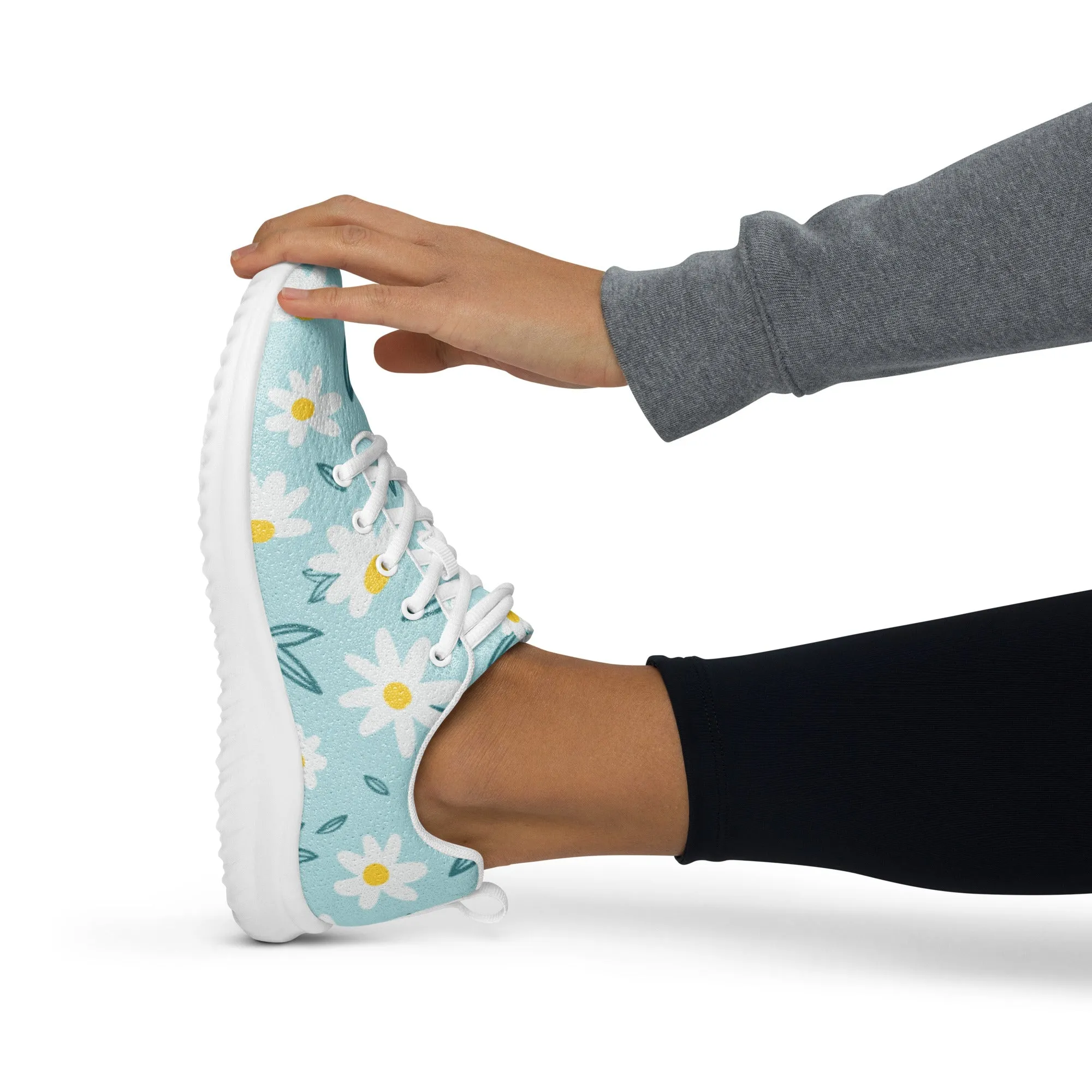 Floral Bloom Athletic Shoes for Women