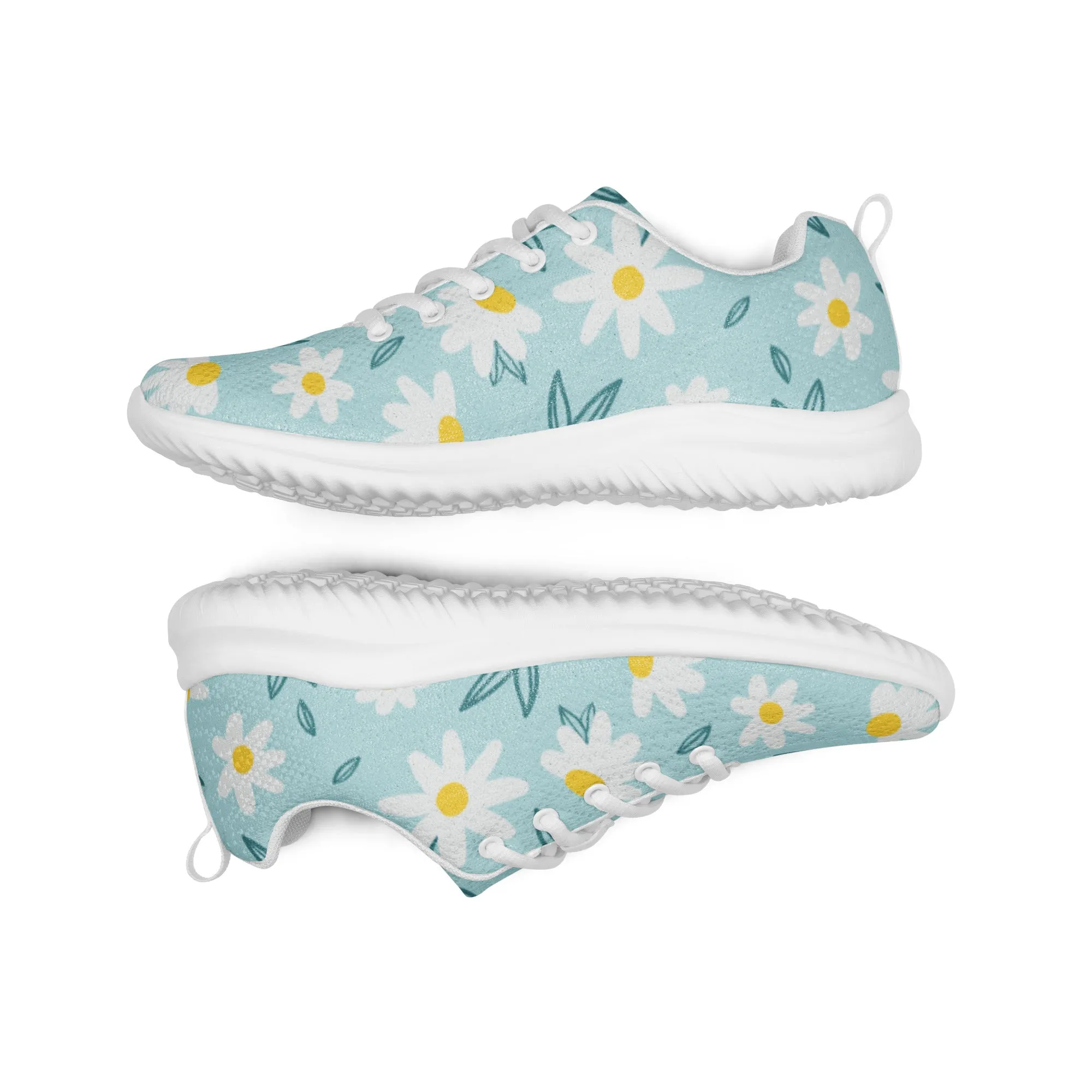 Floral Bloom Athletic Shoes for Women