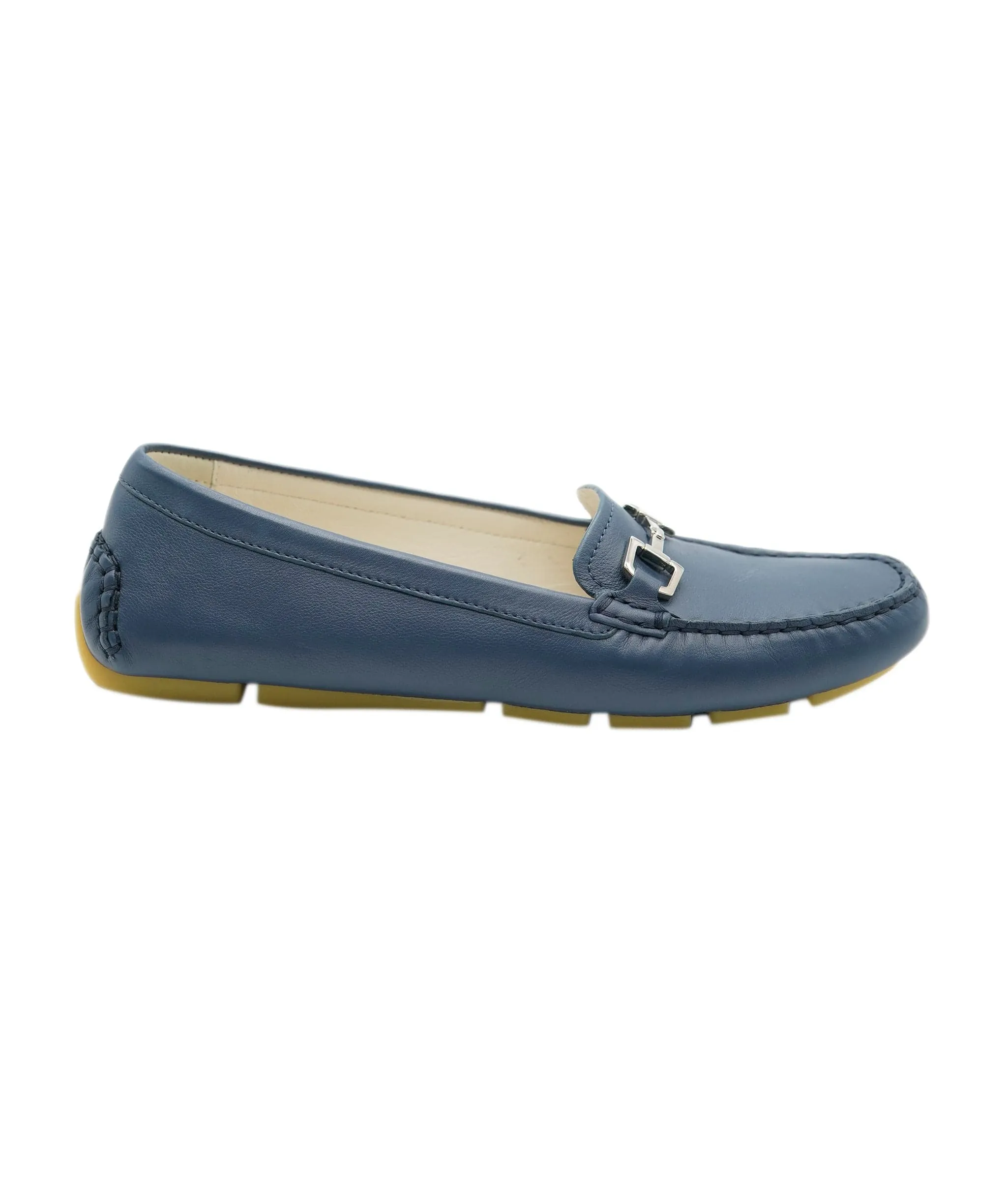 Gucci Blue Leather Loafers ALC0985