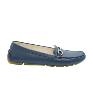 Gucci Blue Leather Loafers ALC0985
