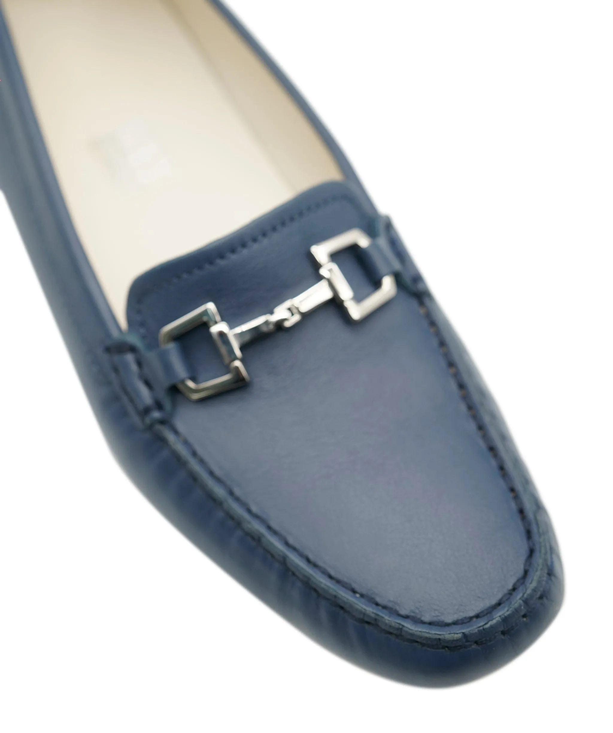 Gucci Blue Leather Loafers ALC0985
