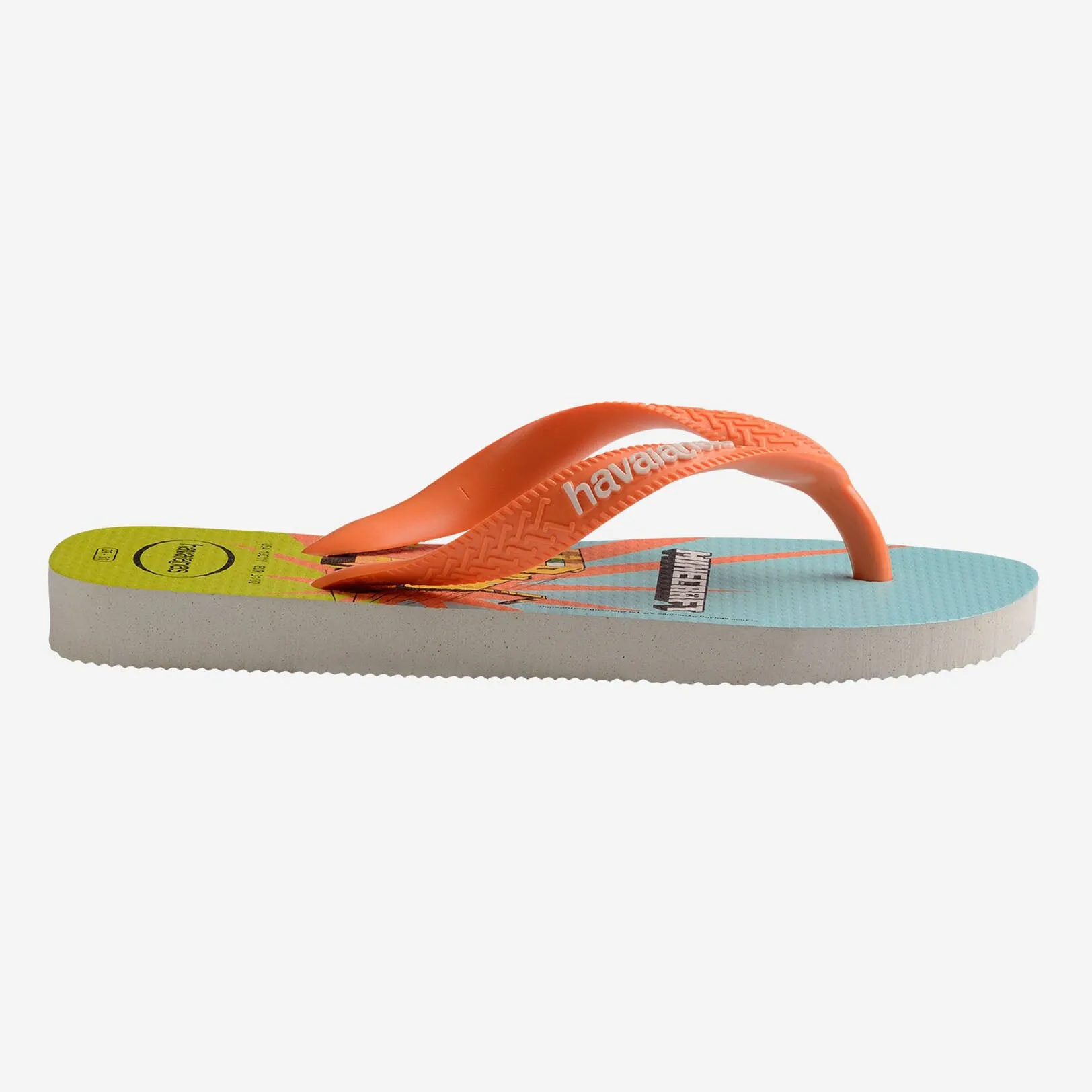 Havaianas - Kids Minecraft - White Coral