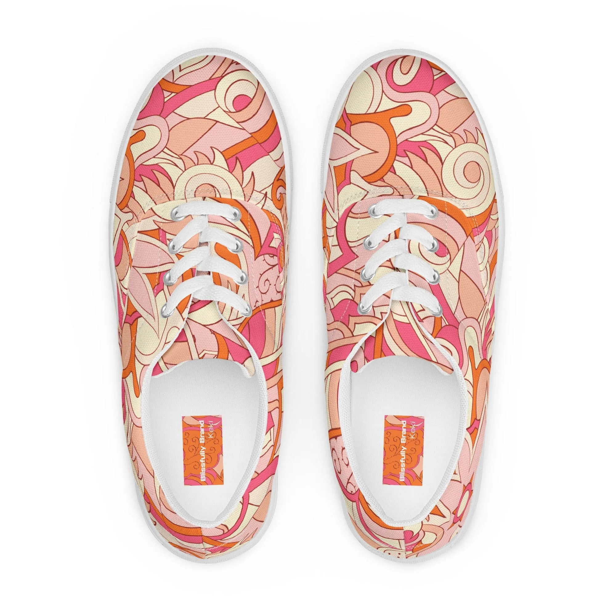 Keki Lace Up Canvas Sneakers