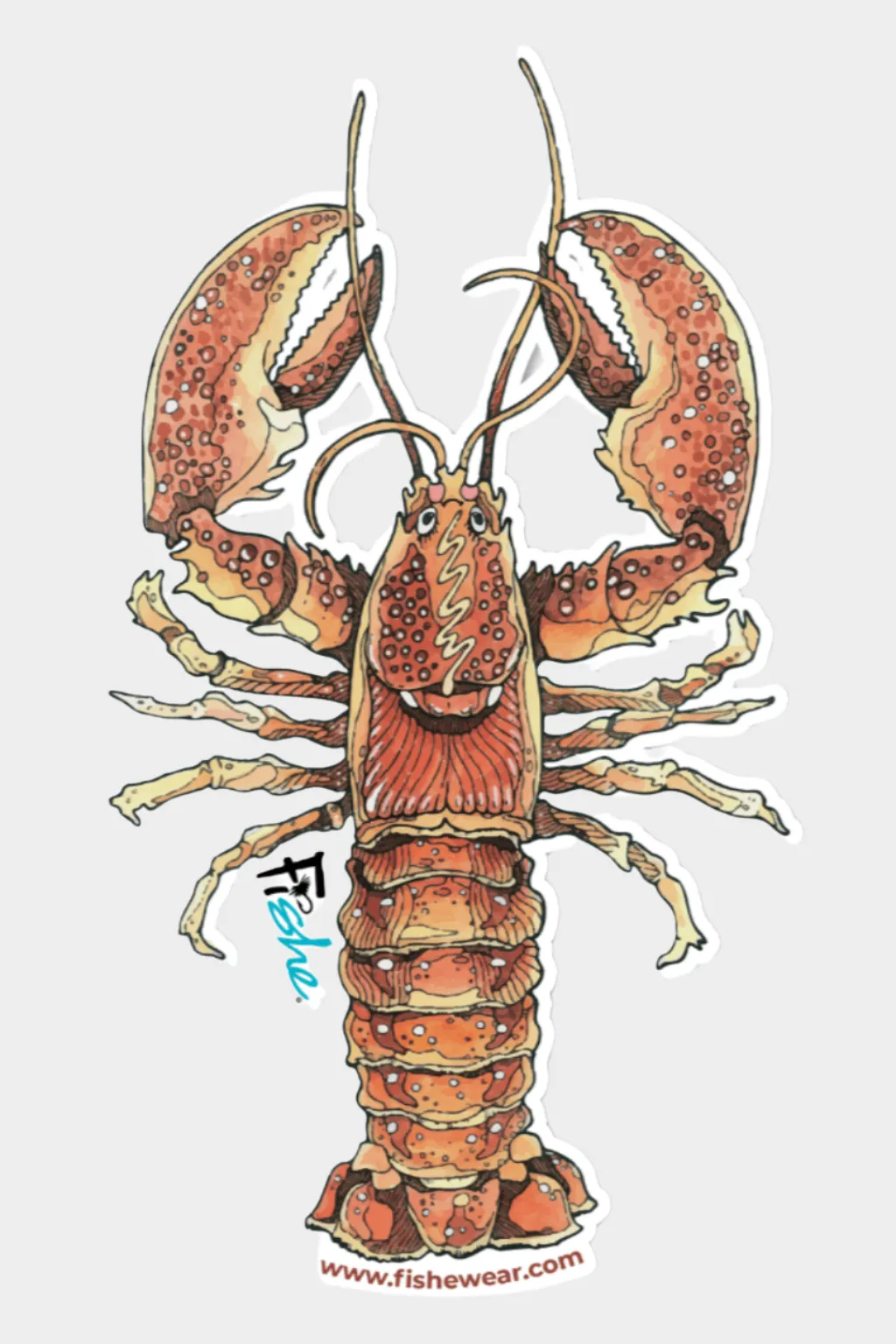 Lobsterrific Sticker