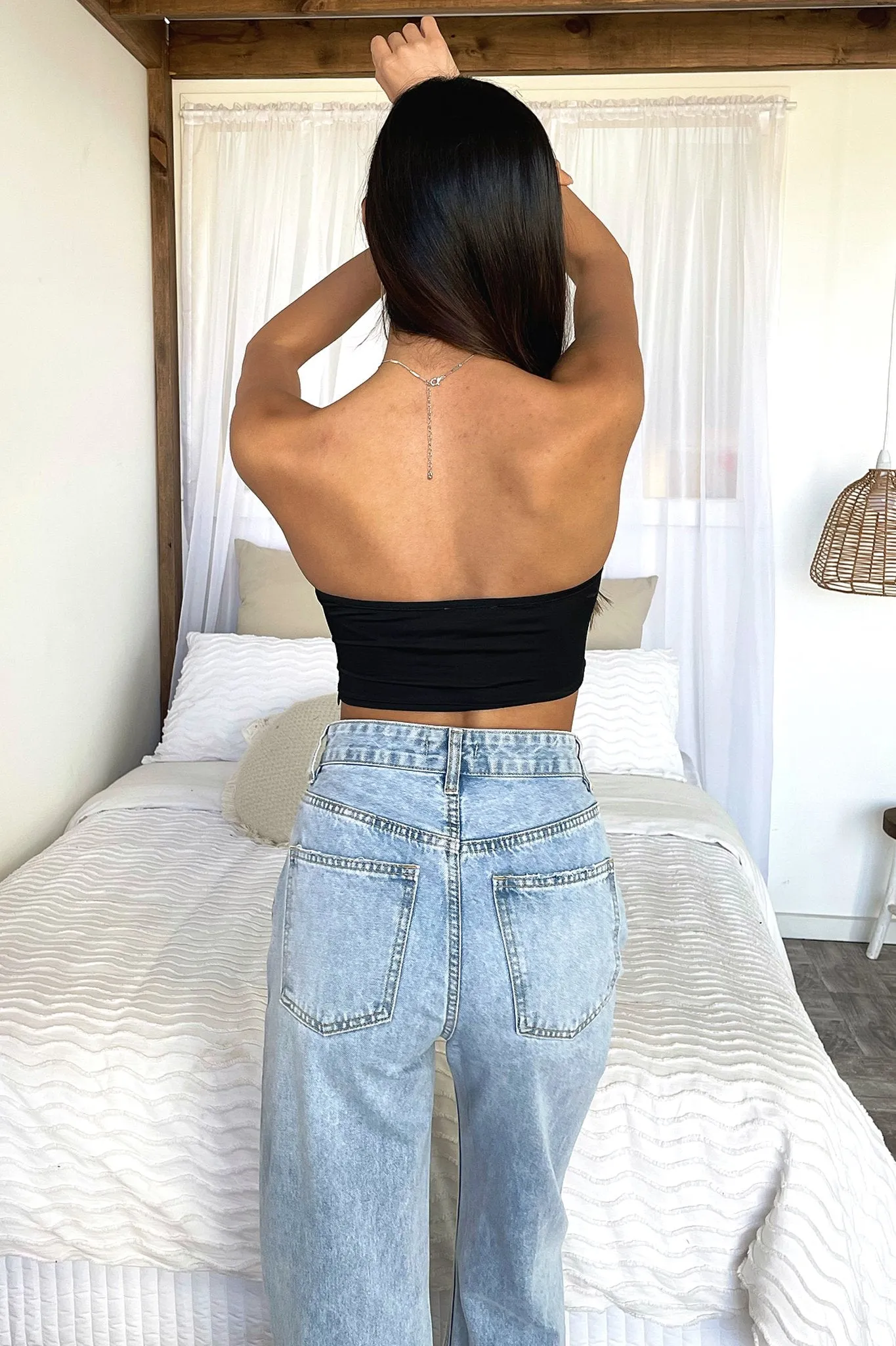 Mace Crop - Black
