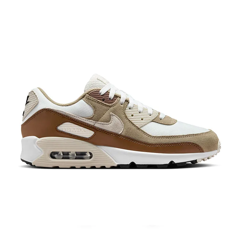 Men's Air Max 90 Summit White/Black/Brown
