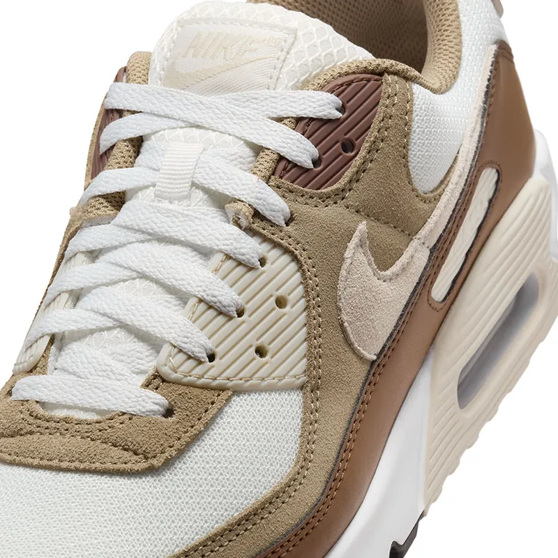 Men's Air Max 90 Summit White/Black/Brown