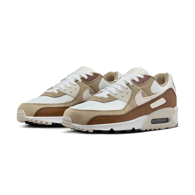 Men's Air Max 90 Summit White/Black/Brown