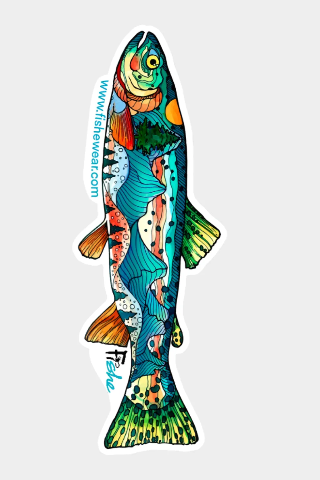 Mt. Cutty Sticker