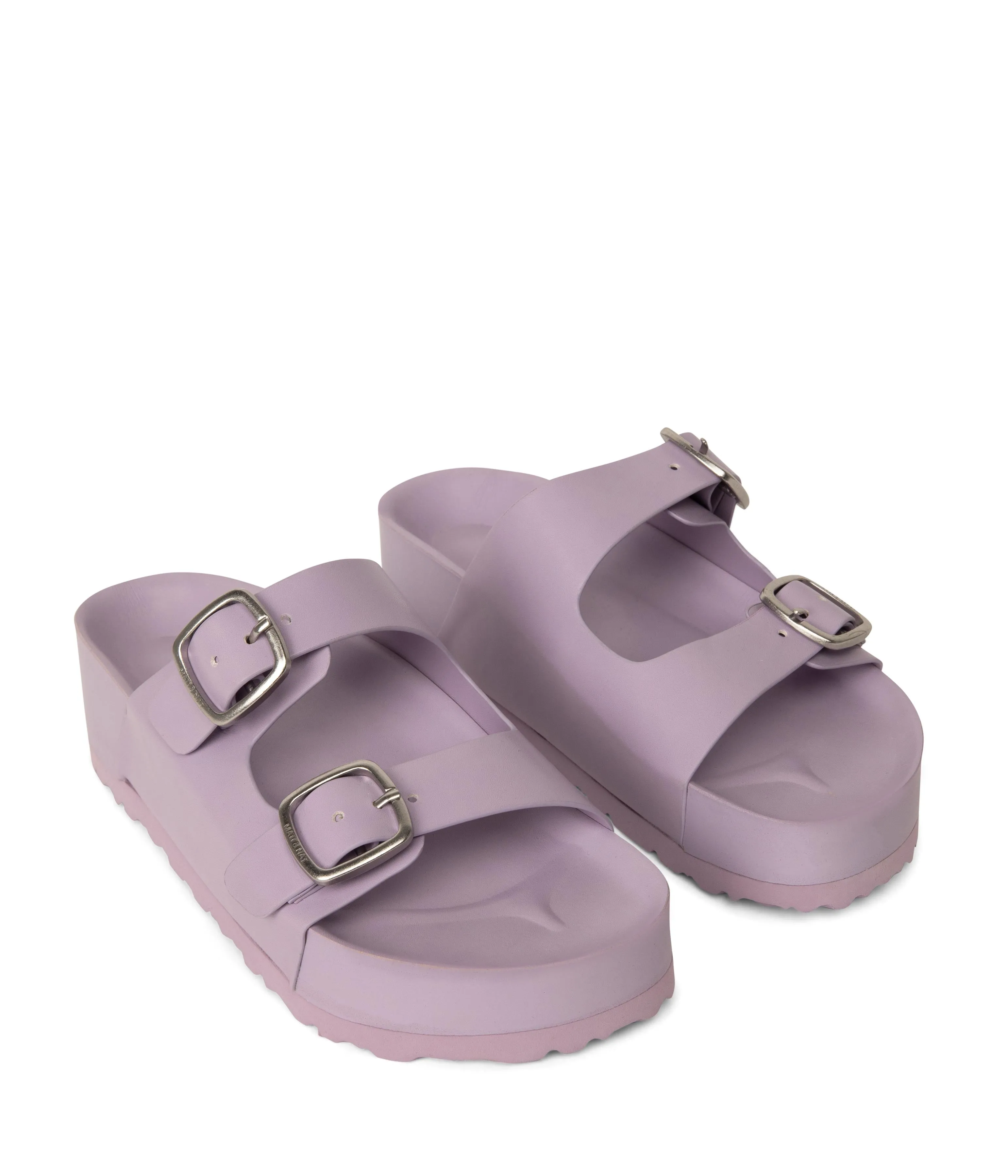 OLAYA Women's Vegan Sandals With Double Straps