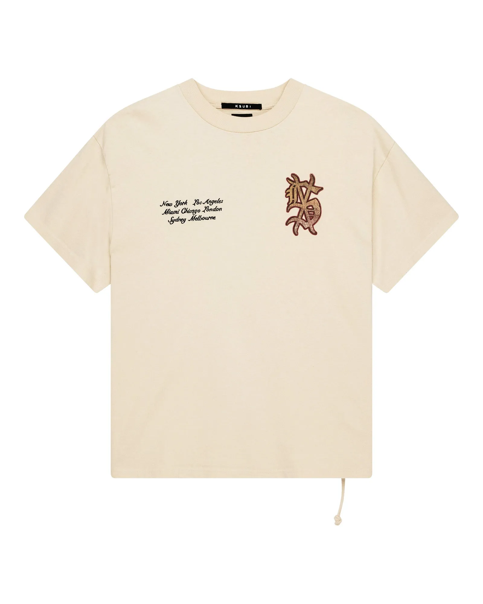 PLAYOFF EKCESS SS TEE DUSTY DESERT