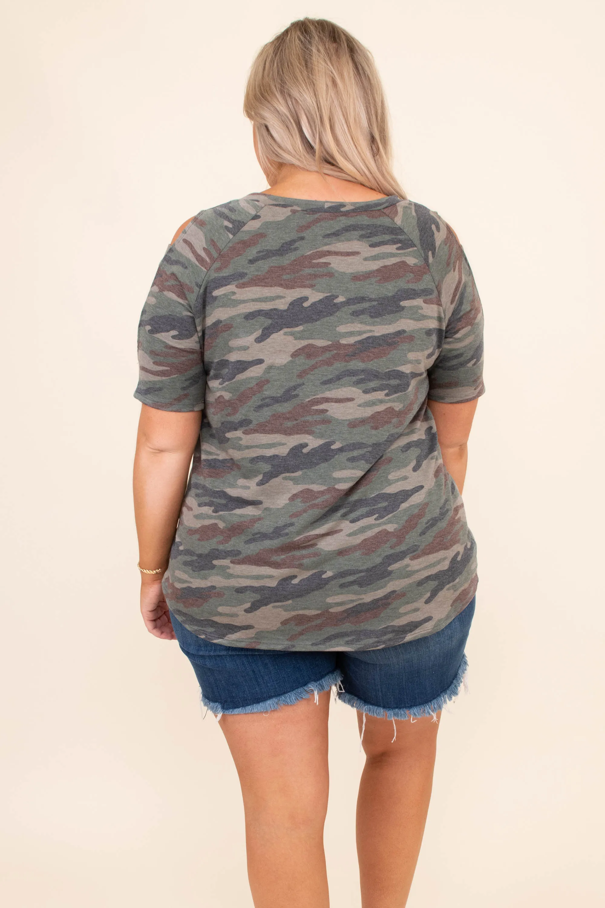Shadows In The Dark Top, Olive