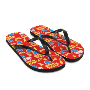 Superhero Pilates Flip-Flops