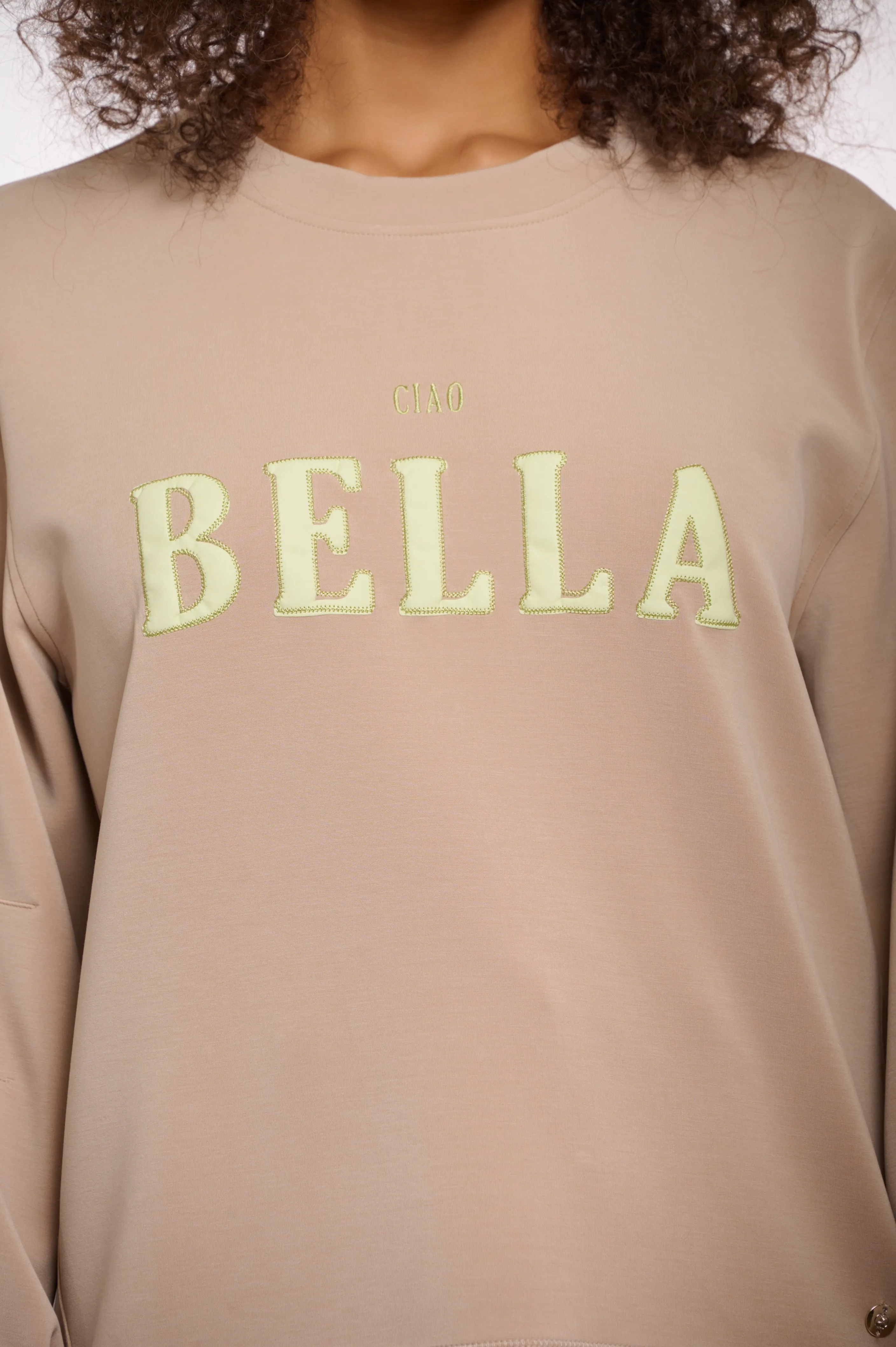 Sweater with Print - Desert