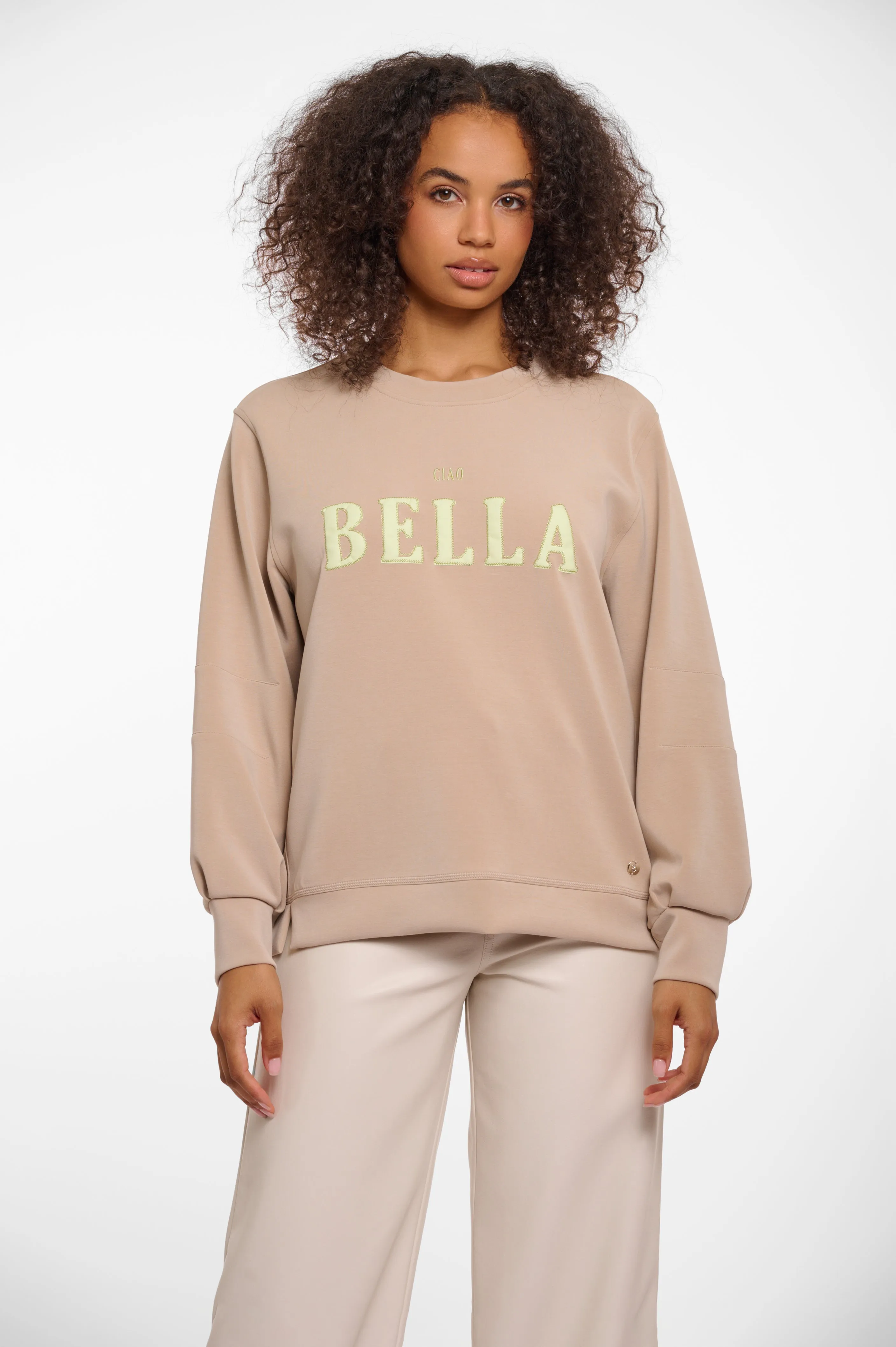 Sweater with Print - Desert
