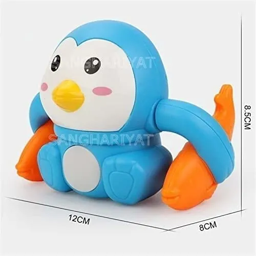 Umadiya Tumbling Penguin Crawling Musical Toys for Kids with 360°Spinning & Rolling, Music, Light, Sensor Control | Dancing Penguin Sound Baby Toys 6-12 Months Boy Girl - Multicolor