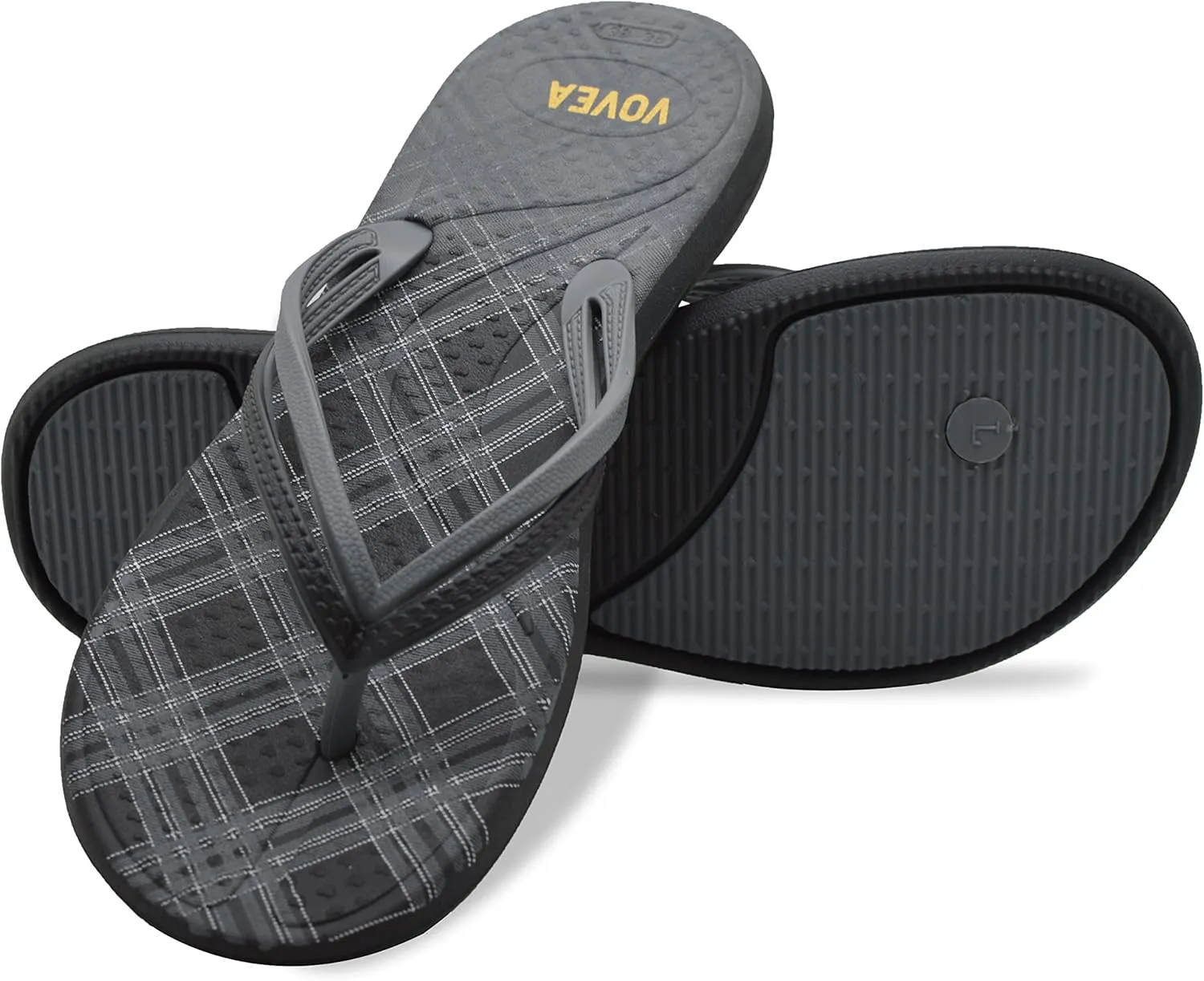 VOVEA Flip Flops For Women Non-Slip Bathroom Shower Shoes Cushion foam Indoor and Outdoor Sandals