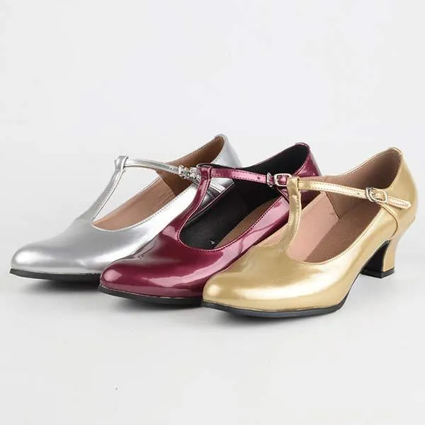 Women's Anti-Slip Lace-Up Dance Shoes 60437717C
